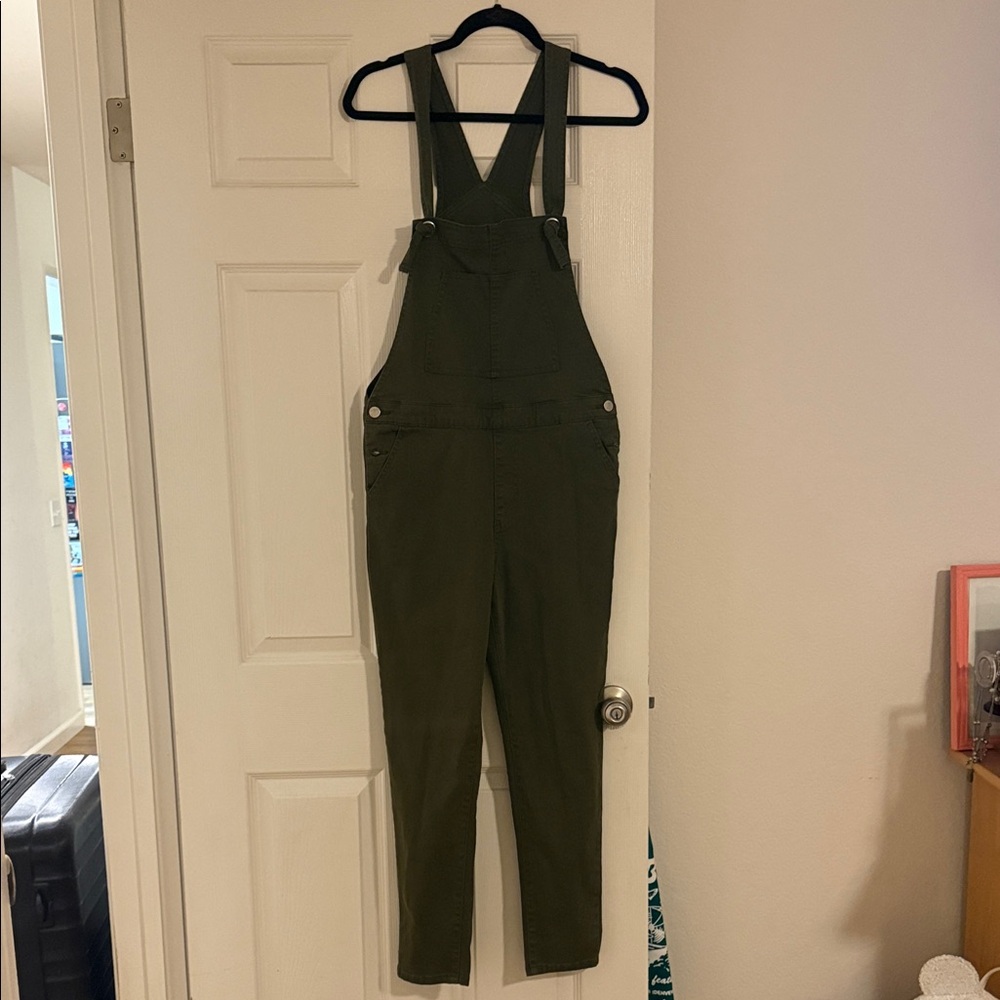 Olive Green Women's Jumpsuit